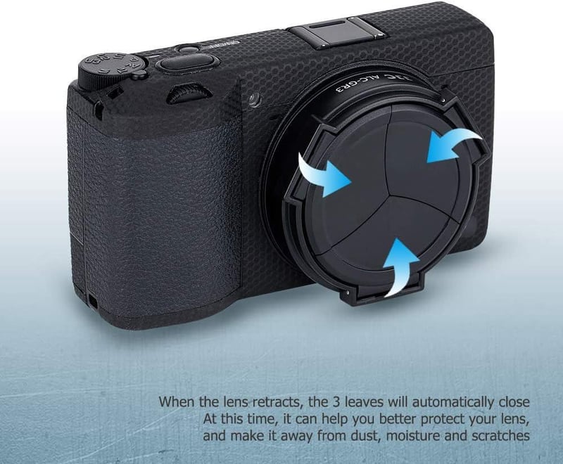 Ricoh GR III kamerához való objektívsapka - Bontott