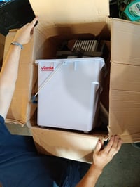 Dvojitý upratovací vozík Vileda Professional UltraSpeed Pro Twin – mikrovláknový mop nie je súčasťou balenia (stav: pozri 2. obrázok) 2