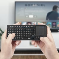Rii Mini i6 Vezeték Nélküli Billentyűzet Touchpaddal - Bluetooth, IR, USB - Smart TV, TV Box, Tablet, Okostelefon, PC, Konzol Kompatibilis 6