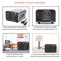 Yinleader 500W Automata Feszültségstabilizátor - 110V/220V Átalakító 6