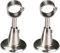 Állítható mennyezeti függönyrúdtartó, 28mm, 2db - Ezüst 1