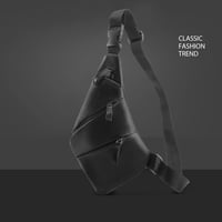 LOCAL LION Lopásbiztos Unisex Oldaltáska - Vízlepergető PU Bőr Crossbody Táska Több Zsebbel, Fekete, Városi Használatra

AI: I've created a  7