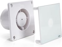 STERR Csendes Fürdőszobai Szellőztető Ventilátor - Fehér, 100 mm 2