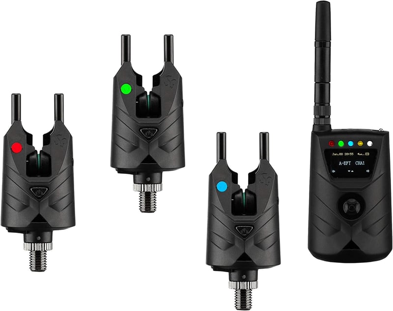 New Direction Tackle S9 3+1 Vezeték Nélküli Kapásjelző Szett - Horgászfelszerelés Komplett Készlet Elemekkel, Pontyozáshoz