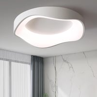 meibeileil Modern LED Mennyezeti Lámpa, 50 cm, Szabályozható Fényerő, 3000K-6500K, 5000 Lumen, Érintésvezérelt, Nappali, Hálószoba, Konyha 1