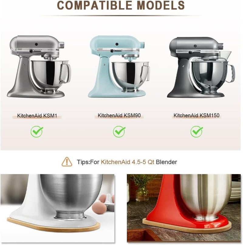 KitchenAid robotgéphez bambusz csúszásgátló talp 4.5-5 literes modellekhez