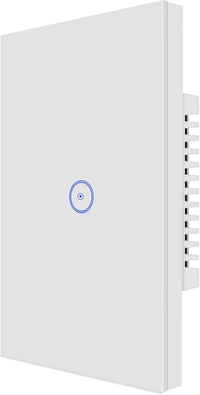 Jinvoo WiFi Okos Fali Kapcsoló - 1/2/3 Gombos Érintésvezérlés, Távirányítás Telefonról, Alexa/Google Home Kompatibilis, Időzítő Funkcióval,  1