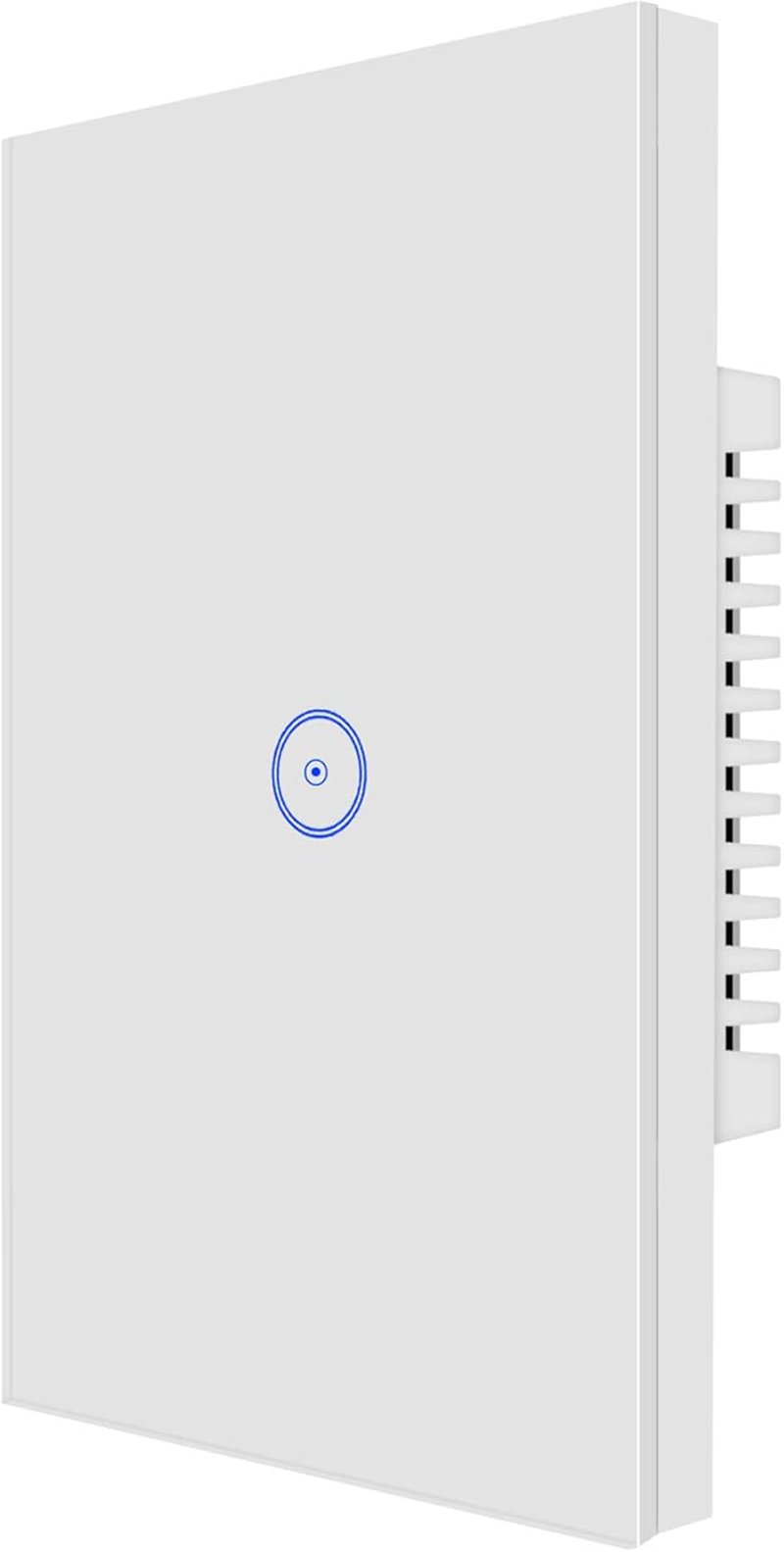 Jinvoo WiFi Okos Fali Kapcsoló - 1/2/3 Gombos Érintésvezérlés, Távirányítás Telefonról, Alexa/Google Home Kompatibilis, Időzítő Funkcióval, 