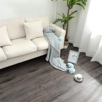 INMOZATA Öntapadós PVC Padlóburkolat - 5,02 m² / 36 Lap, Sötétszürke, Vízálló, Csúszásmentes, 2 mm Vastag, Könnyen Vágható Vinyl Padlólap 7