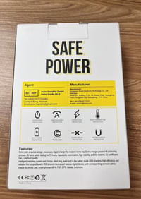Snomh 27000mAh Powerbank - 22.5W Gyorstöltő 4 Portos LED Kijelzővel 9