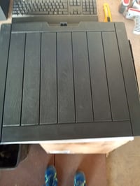 Záhradný úložný box Relaxdays s vankúšom na sedenie a úložným priestorom na náradie, 53x56x43 cm, 118 l, odolný voči poveternostným vplyvom — bez vankúša na sedenie (stav: pozri 2. obrázok) 3