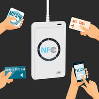ACR122U NFC RFID Kártyaolvasó és -író USB Csatlakozással, Nagy Sebességű Kontaktmentes Eszköz 3