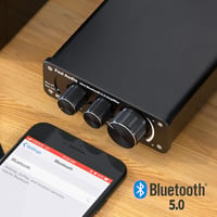 Fosi Audio BT10A Bluetooth 5.0 Sztereó Erősítő 50W - Fekete 4