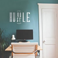 Stay Humble Hustle Hard motivációs falikép 40x60 cm 3