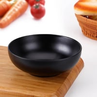 Fekete Rizstál 17,5 cm - Elegáns Japán Stílusú Tálka 2