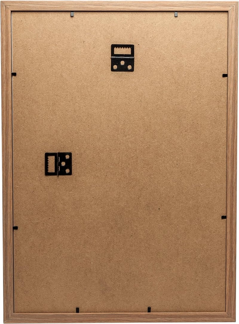 Hampton Frames Bergen A3 Fehér Képkeret - 30x42 cm Falra Szerelhető Plexiüveges Fotókeret Poszterhez, Álló és Fekvő Elrendezéshez