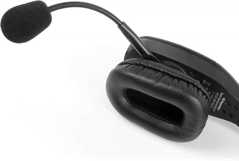 BlueParrott B450-XT Bluetooth headsethez fekete fülpárna és mikrofon szivacs csere szett