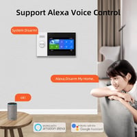 PG Smart Touch WiFi+GSM riasztórendszer, Alexa-kompatibilis, Tuya app-vezérléssel 2
