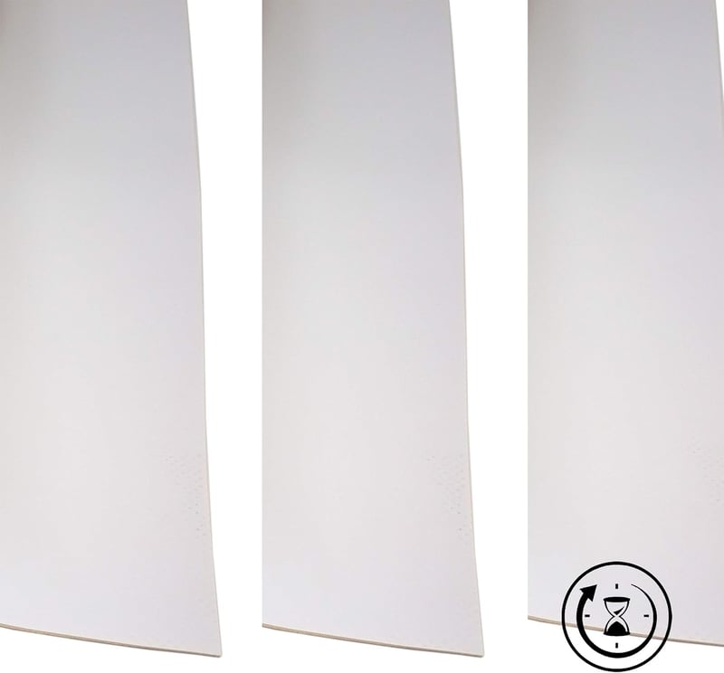 Panorama PVC Konyhai Szőnyeg 60x110 cm - Barna Csempemintás Padlószőnyeg, Csúszásmentes, Vízálló, Lángálló, Hipoallergén, Spanyol Gyártmány