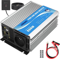 Giandel 600W színuszos inverter 12V-220V, USB és távirányító 1