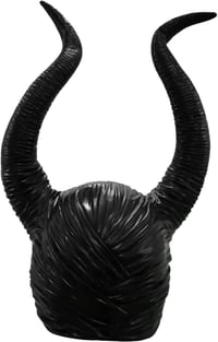 Maleficent Latex Szarvak - Halloween Női Jelmez Fejdísz 3