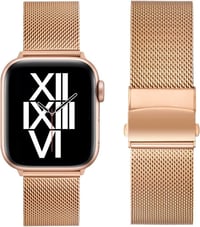 Apple Watch 42mm Arany Állítható Acél Szíj 2