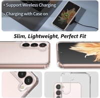 Samsung Galaxy S23 5G átlátszó védőtok, kemény hátlappal és puha kerettel 7