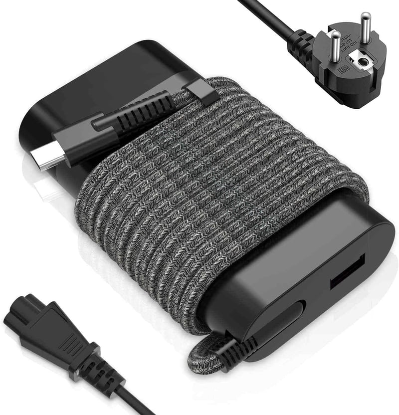 HP laptopokhoz 65W USB-C gyorstöltő adapter - Spectre, Elitebook, ProBook, Envy kompatibilis