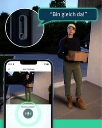 Arlo Essential Vezeték Nélküli Videó Kaputelefon - WiFi, 1536p Felbontás, 180° Látószög, Éjjellátó, Okostelefonról Vezérelhető, Fehér 7