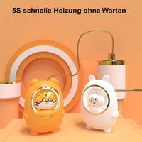 Újratölthető 3in1 Kézmelegítő PowerBank Éjjeli Lámpával 10000mAh 1