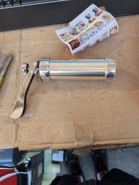 YIYICO Rozsdamentes Acél Kekszsütő Prés és Churros Gép - Süteménykészítő Pisztoly (sütőformák nélkül, egyéb (állapot: lásd a 2. képet) 2