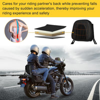 PSLER Honda Rebel CMX1100 Háttámla Üléspárna Csomagtartóval - Motoros Sissy Bar Hátsó Utasnak, Fekete Acél Váz, 2021-2024 Modellekhez 3