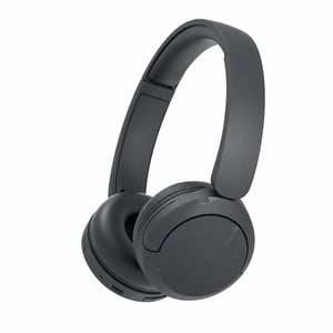 Bluetooth slúchadlá na uši Sony WH-CH520 - čierne — bez nabíjacieho kábla, poškodená pravá strana (stav: pozri 2. obrázok)