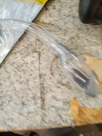 Set mască de scufundări fără ramă Cressi F1 și snorkel, transparent, 100% silicon, sticlă securizată — cu depuneri de calcar (stare: vezi a 2-a imagine) 3