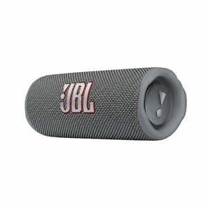 Boxă portabilă Bluetooth JBL Flip 6 Gri, rezistentă la apă, sistem pe 2 căi — fără cablu de încărcare, deteriorată pe lateral (stare: vezi a 2-a imagine)