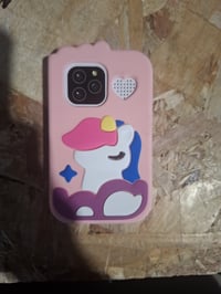 CHAKEYAKE Gyerek Okostelefon Formájú Játékkamera Érintőképernyővel, Dual Kamerával, MP3 Lejátszóval, 32GB SD Kártyával, Rózsaszín, 3-12 4
