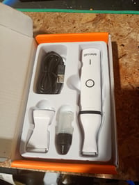 Aparat de tuns pentru lăbuțe oneisall C61 pentru câini și pisici, cu lamă dublă, 2 trepte de viteză, funcționare silențioasă, pentru lăbuțe, ochi, urechi 2