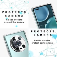 Honor Magic 4 Pro Szivárvány Szilikon Tok Állítható Nyakpánttal 8