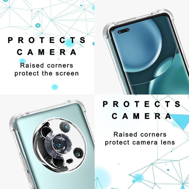 Honor Magic 4 Pro Szivárvány Szilikon Tok Állítható Nyakpánttal
