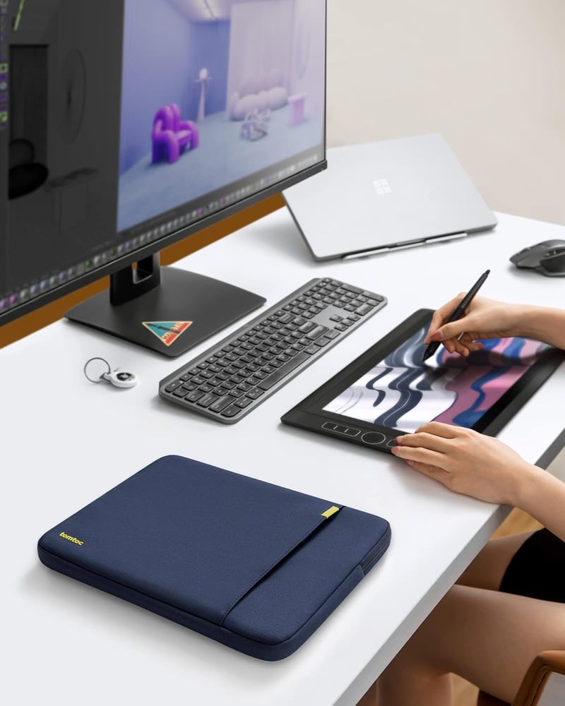 TomToc 360° védőtok 16" MacBook Pro M3/M2/M1 - vízálló, ütésálló laptop táska