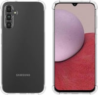Samsung Galaxy A14 5G átlátszó tok - Megerősített sarokkal, karcolásgátló, ütésálló 3