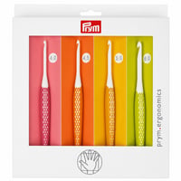 Prym prym.ergonomics Set vunenih igala za heklanje, plastika, 3,5 mm – 6 mm — nedostaje igla od 3,5 mm (stanje: vidi drugu sliku) 1