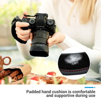 Canon Nikon Sony DSLR kamera kézpánt Arca Swiss kompatibilis talppal 9