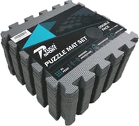 Tuco Sport 21 részes puzzle fitness szőnyeg - ütéscsillapító, csúszásmentes edzőszőnyeg edzőterembe, súlyzózáshoz 2