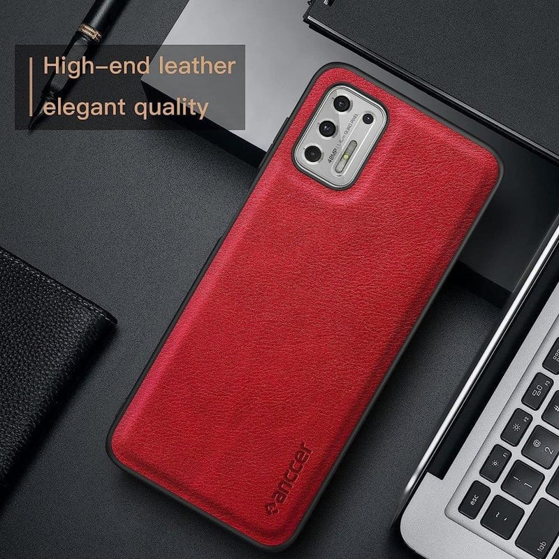 Motorola G Stylus 2021 Ultravékony Piros TPU Tok - Elegáns Védelem