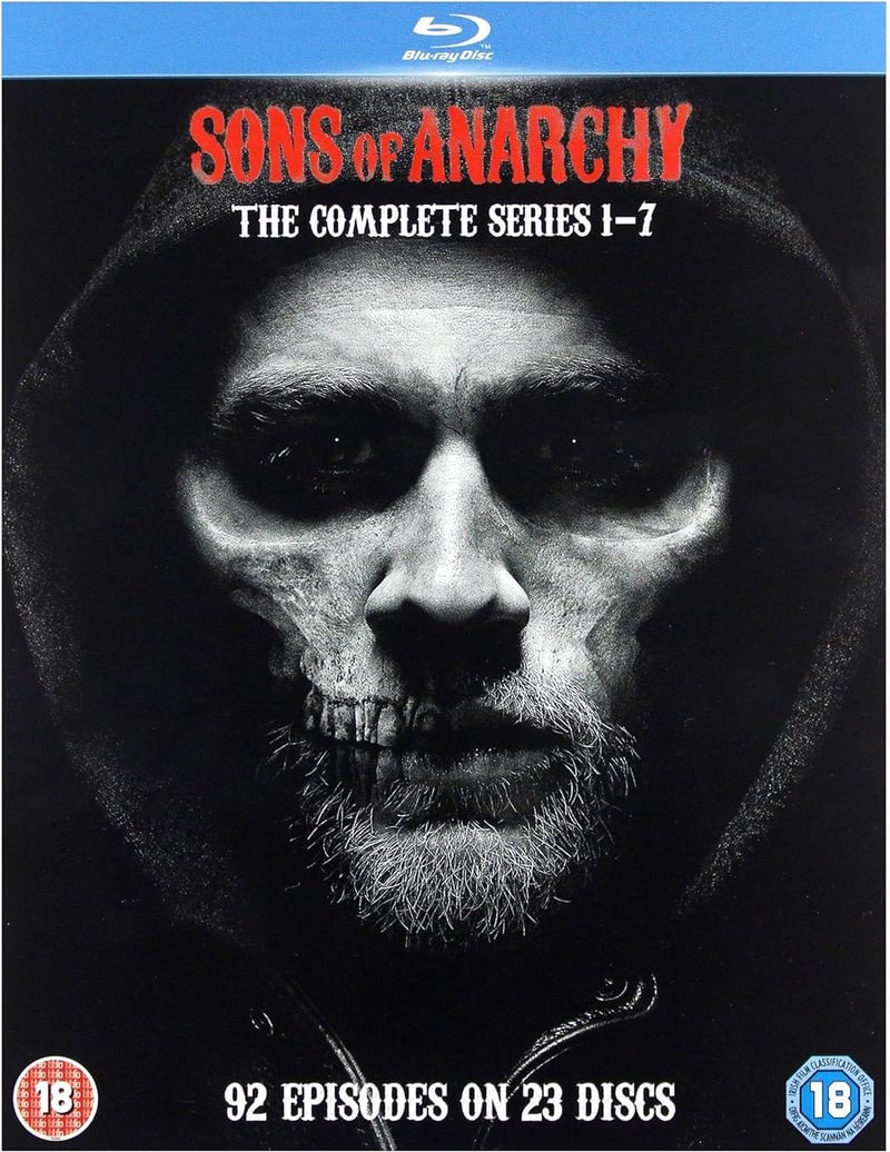 Sons of Anarchy - Teljes sorozat (1-7. évad) Blu-ray, angol nyelven