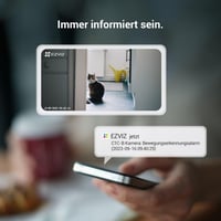 EZVIZ 1080P WiFi IP Beltéri Biztonsági Kamera Szett - Kétirányú Hang, Mágneses Talp, Mozgásérzékelés, 12m Éjjellátó, Alexa Kompatibilis, Béb 7