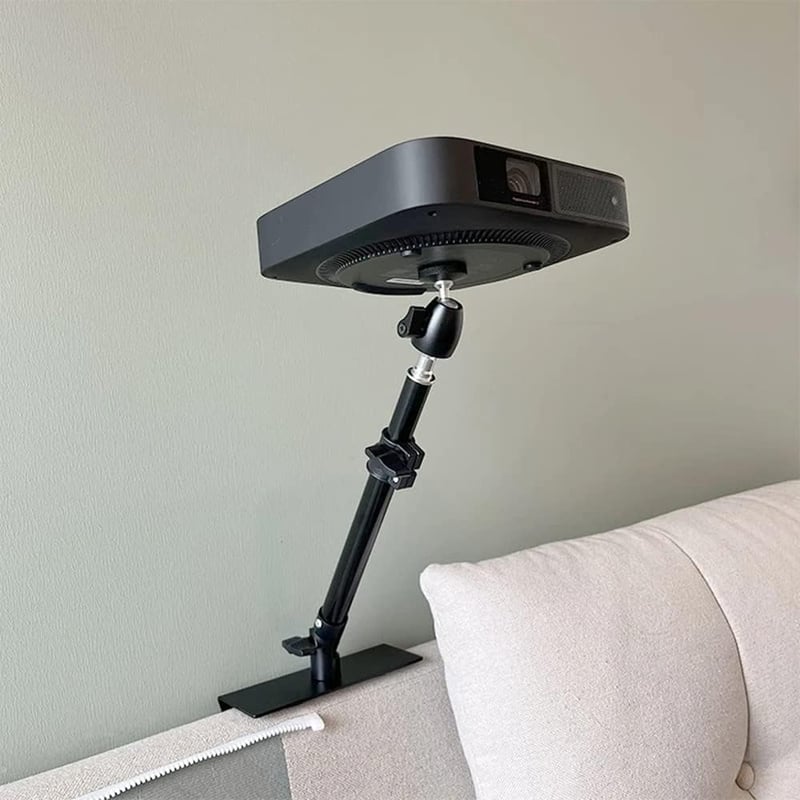 AiFeelife Többszögű Projektor Állvány - Láthatatlan Telepítésű Fém Tartó Ágyhoz és Kanapéhoz, Kompatibilis XGIMI, Nebula, VANKYO, Epson Proj