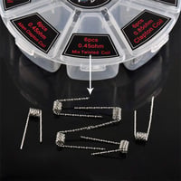 Crazy-m 96 db Előre Tekert Párologtató Coil Szett 8 Féle Típussal - 0.3-0.8Ω Ellenállással RDA/RBA/RDTA Készülékekhez - Fused Clapton, Twist 5