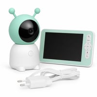 Monitor bebeluși BOIFUN 2K cu ecran de 5 inchi și rotație de 360° — defect, pentru piese: fără ecran (stare: vezi a 2-a fotografie) 1